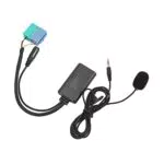 Auto Bluetooth AUX Modul, Auto Wireless Audio AUX Input Adapter Kabel Bluetooth 5.0 mit Mikrofon Ersatz für Becker Auto-Bluetooth-Kits