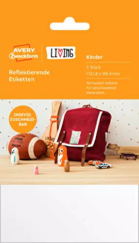 AVERY Zweckform 62037 Living Etiketten 3 Stück silber