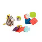 B. toys Baby Spielzeug Set mit Zebra Kuscheltier, Beißring