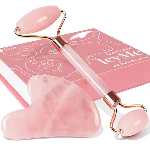 BAIMEI Gua Sha und Gesichtsroller Beauty Massager Skincare