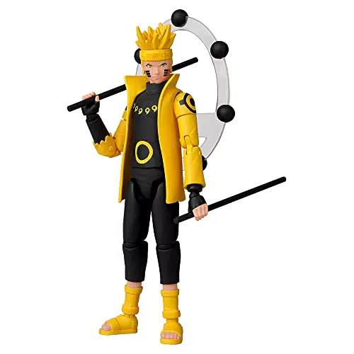 BANDAI - Anime Heroes - Naruto Shippuden - Figur Naruto Uzumaki im Rikudo-Modus 17 cm - 36908