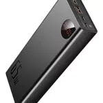 Baseus Power Bank, 65W 20000mAh Powerbank schnelles Aufladen USB C 4-Port PD3.0 Externer Akku für MacBook Dell XPS iPad iPhone 15 14 13 12 Pro Mini Samsung Switch