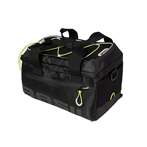 Basil Unisex  Erwachsene Miles Gep cktr gertasche, Black Lime