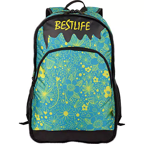 Bestlife Life JUST Rucksack, 49 cm, 43L, Blau/Gelb