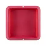 BESTONZON Silikon Platz DIY Kuchenform Fondant Zucker Handwerk Grenze Decor für Kuchen Brot Backen Küche Mousse Schokolade Werkzeug