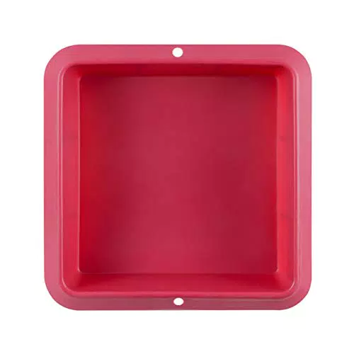 BESTONZON Silikon Platz DIY Kuchenform Fondant Zucker Handwerk Grenze Decor für Kuchen Brot Backen Küche Mousse Schokolade Werkzeug