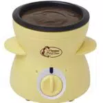 Bestron Schokoladen-Fondue für 2 Personen, Mini-Schokofondue-Set