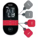 Beurer EM 59 Heat digitales TENS / EMS Gerät, 4-in-1 Reizstromgerät zur Schmerztherapie
