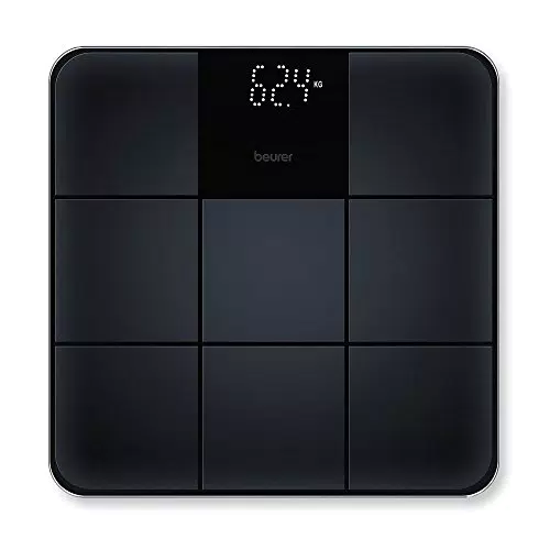 Beurer GS 235 Glaswaage, Digitale Personenwaage mit Magic-Display