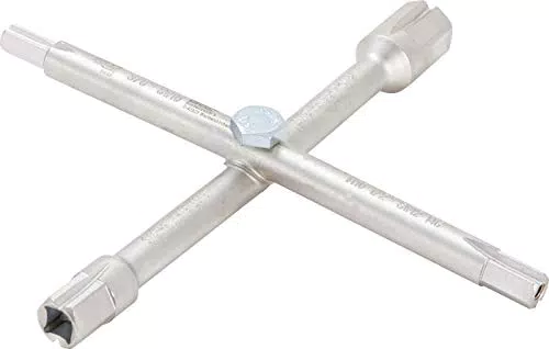 BGS 8448, Sanitär-Kreuzschlüssel, 10 Funktionen