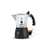 Bialetti New Brikka, Moka-Kanne, die einzige Herdkaffeemaschine