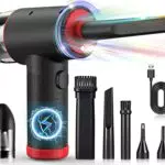 BIVBTP Elektrisches Staubgebläse, 3 Gang Druckluftspray