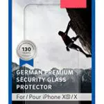 BLACK ROCK - Premium Glass Screen Protector 0, 3 mm 9H für Apple iPhone XS I Schutzglas