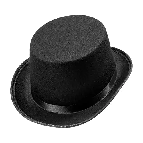 "BLACK TOP HATS" felt - child size -