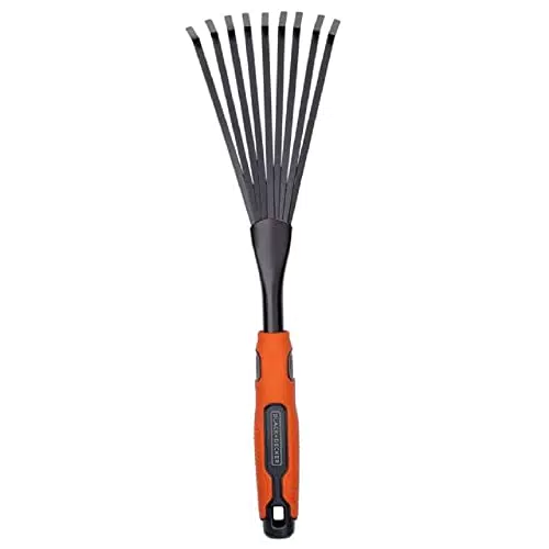 BLACK+DECKER Handharke - 38.8 CM - Ergonomischer Griff - Leicht zu hängen - Schwarz/Orange