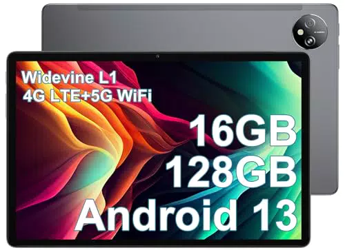 Blackview Tab80 Tablet 10 Zoll, Tablet Android 13, 16GB RAM + 128GB ROM