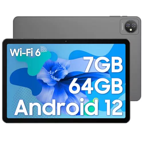 Blackview Tablet 10 Zoll 7GB + 64GB ROM, Android 12 Tablet