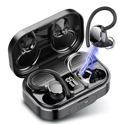 Bluetooth Kopfhörer, In Ear Kopfhörer Kabellos Bluetooth 5.3 Kabellose Kopfhörer mit 4 Mic