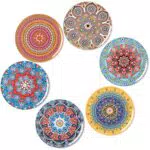 BOHORIA Premium Design Untersetzer 6er Set Dekorative Untersetzer fur Glas