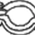Bosal 254-355 Klemmstück, Abgasanlage