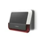 Bosch Smart Home Außensirene, kabellose Alarmanlage mit Solarpanel