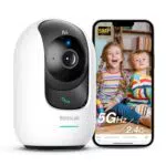 BOTSLAB 5MP Überwachungskamera Innen, 3K Babyphone mit Kamera