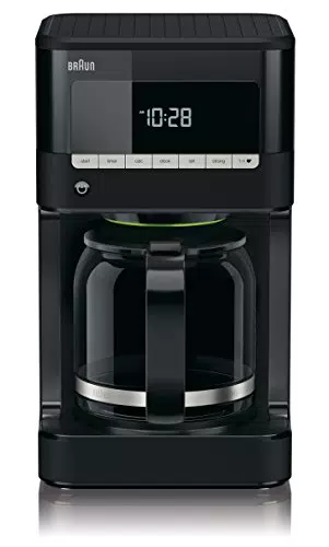 Braun Household PurAroma 7 Kaffeemaschine KF 7020 Filterkaffeemaschine mit Glaskanne und Timer-Funktion