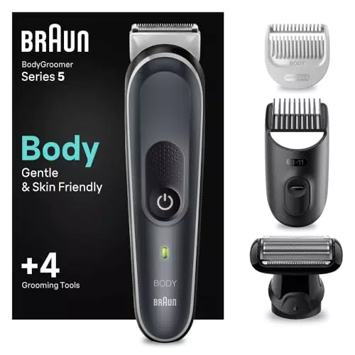 Braun Series 5 Bodygroomer / Intimrasierer Mann, Körperpflege- und Haarentfernung für Herren