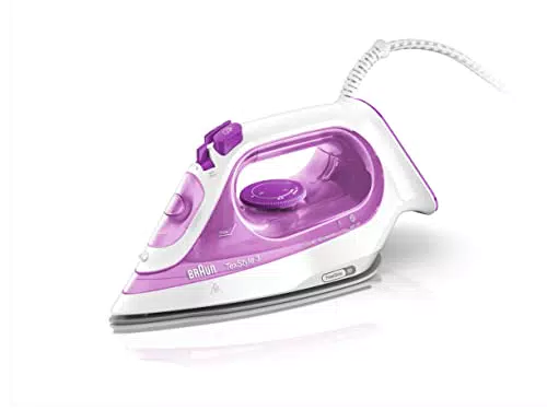 Braun TexStyle 3 SI 3030 PU Dampfbügeleisen Bügeleisen mit FreeGlide 3D Bügelsohle
