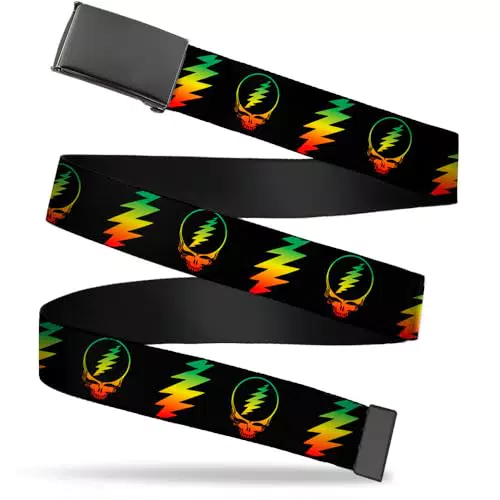 Buckle-Down Jungen Web Belt Grateful Dead 1.5" Gürtel