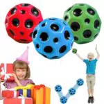 Byhotome Astro Jump Ball, 3Stk 7 cm Hohe Sprünge Gummiball Space Ball