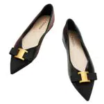 C.Paravano Frauen Flache Schuhe, Spitze Fliege Elegantes Ballettschuhe