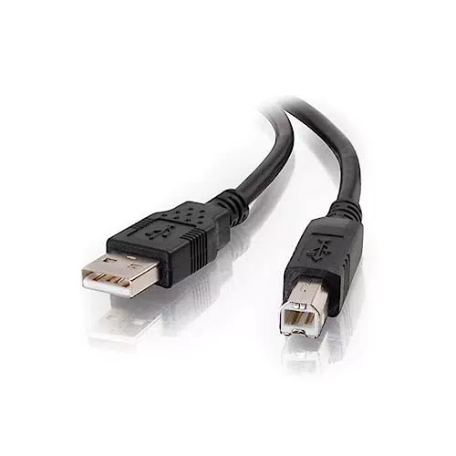 C2G 1M USB-Druckerkabel, USB 2.0 A-auf-B-Kabel. Kompatibel mit Druckern und Scannern von HP