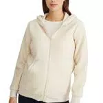 C&A Damen Strickjacke Umstandsmode Polyester|Stretch Unifarben Straight/Gerader Schnitt cremeweiß
