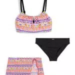 C&A Set - Bikini und Pareo - Lycra Xtra Life™ - 3 teilig orange 146-152