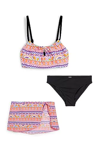 C&A Set - Bikini und Pareo - Lycra Xtra Life™ - 3 teilig orange 146-152