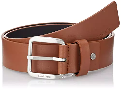 Calvin Klein Herren Gürtel Ck Concise 3.5 cm Ledergürtel