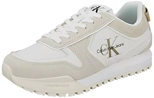 Calvin Klein Jeans Herren Runner Sneaker Toothy Irregular Lines Sportschuhe