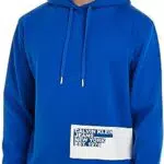 Calvin Klein Jeans Herren Stencil Blocking Logo Hoodie Schweres Strickmaterial