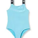 Calvin Klein Mädchen Badeanzug Sport, Blau, 14-16 Jahre