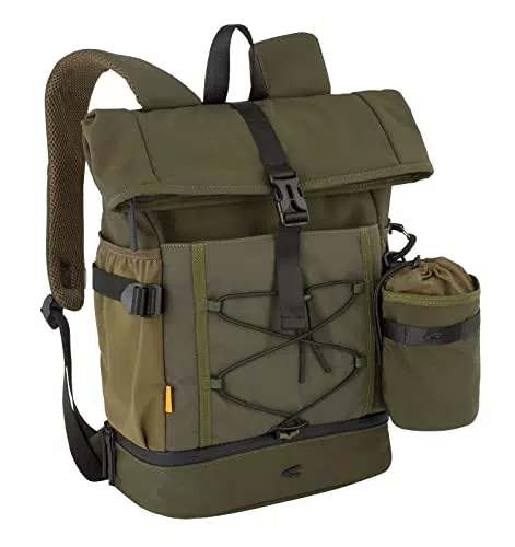 camel active bags Austin Herren Rucksack Backpack, 17 L Grün