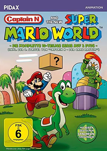 Captain N and the new Super Mario World / Die komplette 10-teilige Serie inkl. Staffel 3 von CAPTAIN N