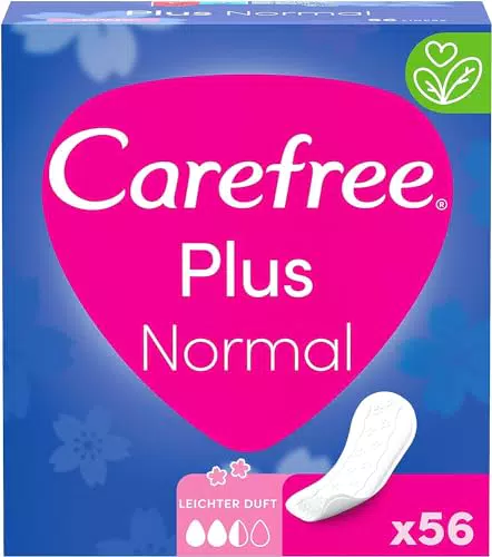 Carefree Slipeinlagen Plus Normal mit leichtem Duft