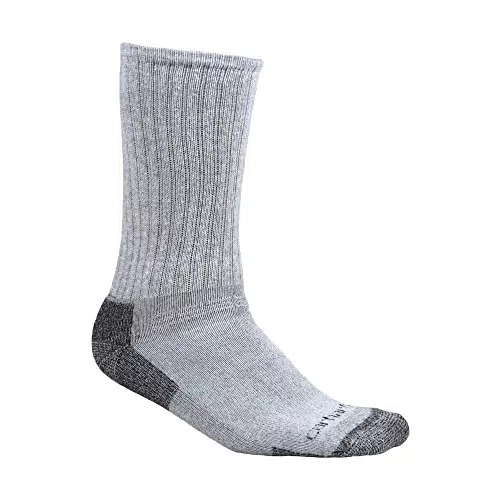 Carhartt Herren All Season Cotton Crew Work Sock, Grau