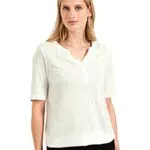 CECIL Damen B319559 Kurzarmshirt, Vanilla White, Large