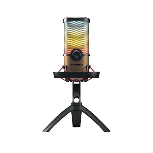 CHERRY UM 9.0 Pro RGB USB-Mikrofon USB Standfuß