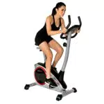 Christopeit Sport Fahrrad-Heimtrainer AL 1 Silber - 8-Stufig