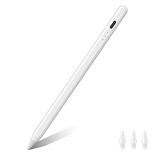 Ciscle Stift Kompatibel mit Apple iPad 2018-2023, Schnelles Laden Neigungserkennung