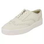 Clarks Damen Hero Brogues, White White Leather White Leather