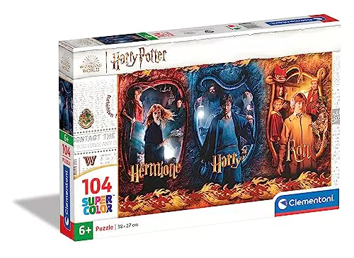 Clementoni 61885 Supercolor Harry Potter Puzzle 104 Teile ab 6 Jahren